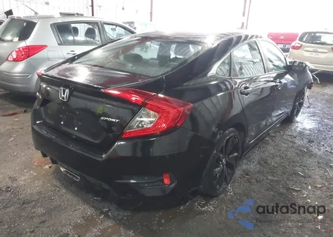 2019 Honda Civic Sport из США, поврежденный, VIN 2HGFC2E81KH553221